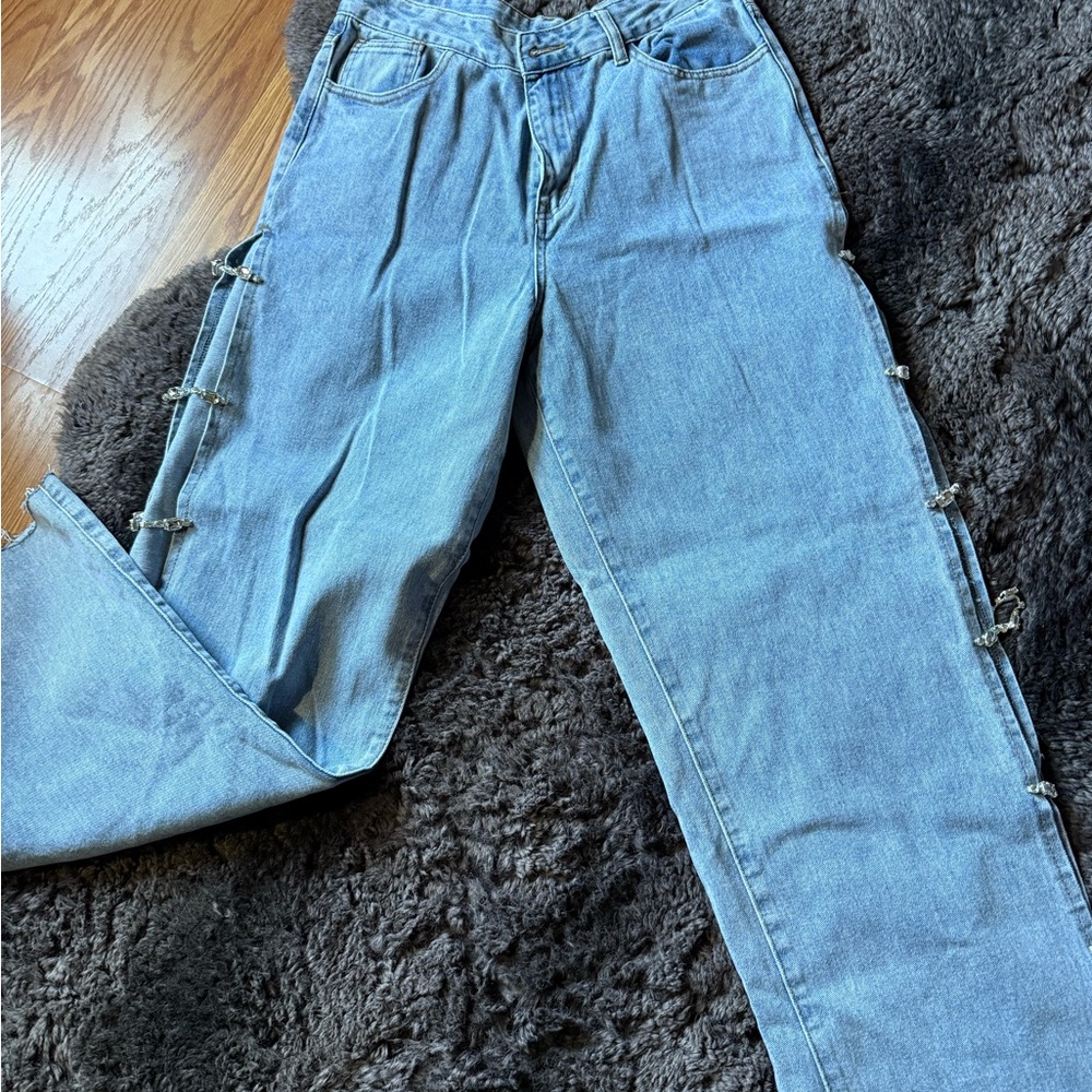 Windsor Light Blue Straight Leg Jeans